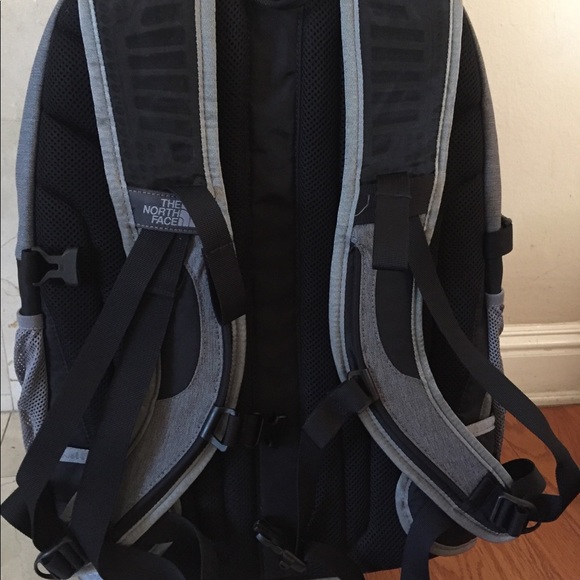 The North face Backpack Gray Black NWT - Picture 3 of 3